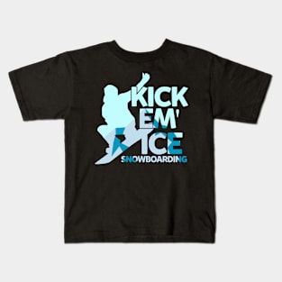 Snowboarding Kids T-Shirt